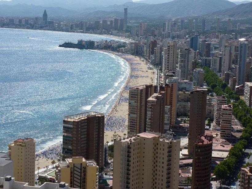 Vista Al Mar Appartement Benidorm Buitenkant foto